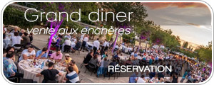 Réservation vente aux enchères Festival des vins d'Aniane - le grand dîner